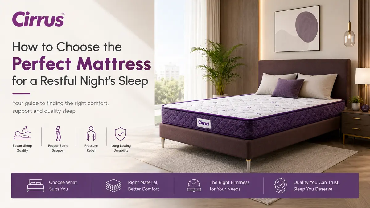How to Choose the Perfect Mattress for a Restful Night’s Sleep