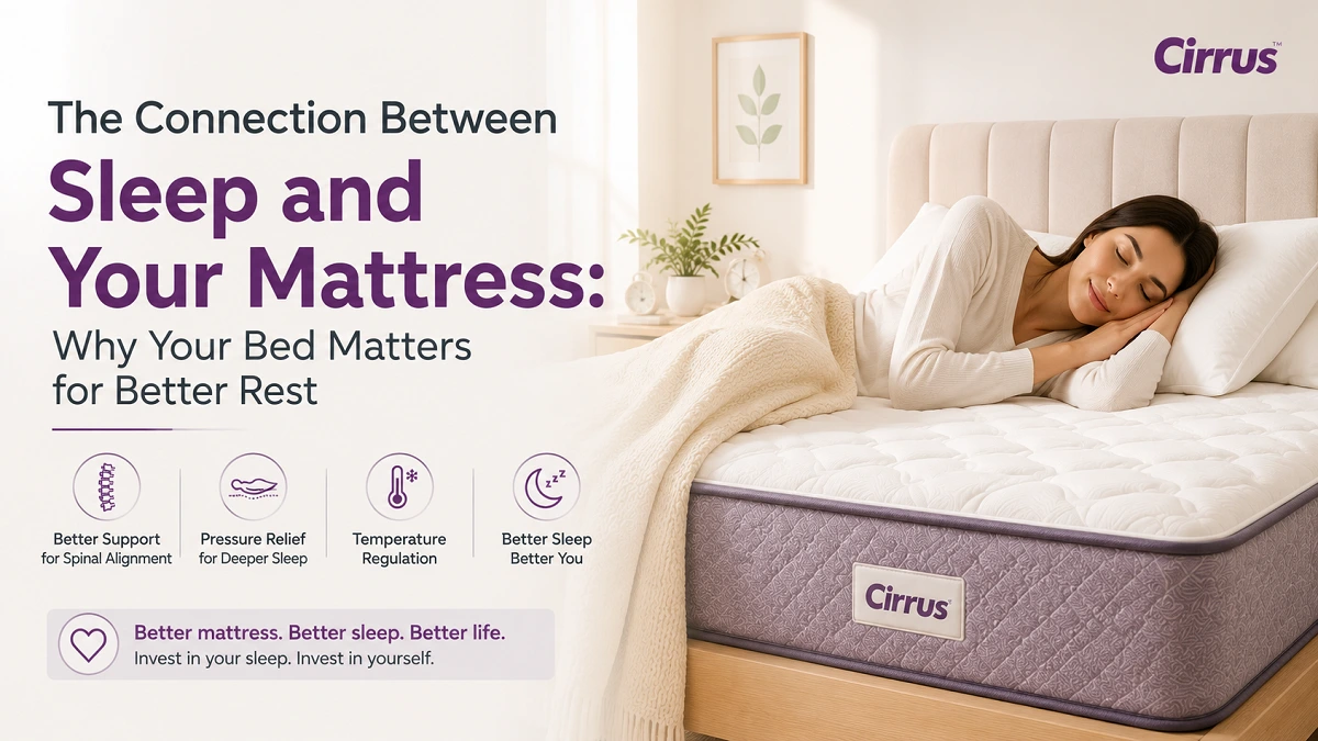 The Connection Between Sleep and Your Mattress: Why Your Bed Matters