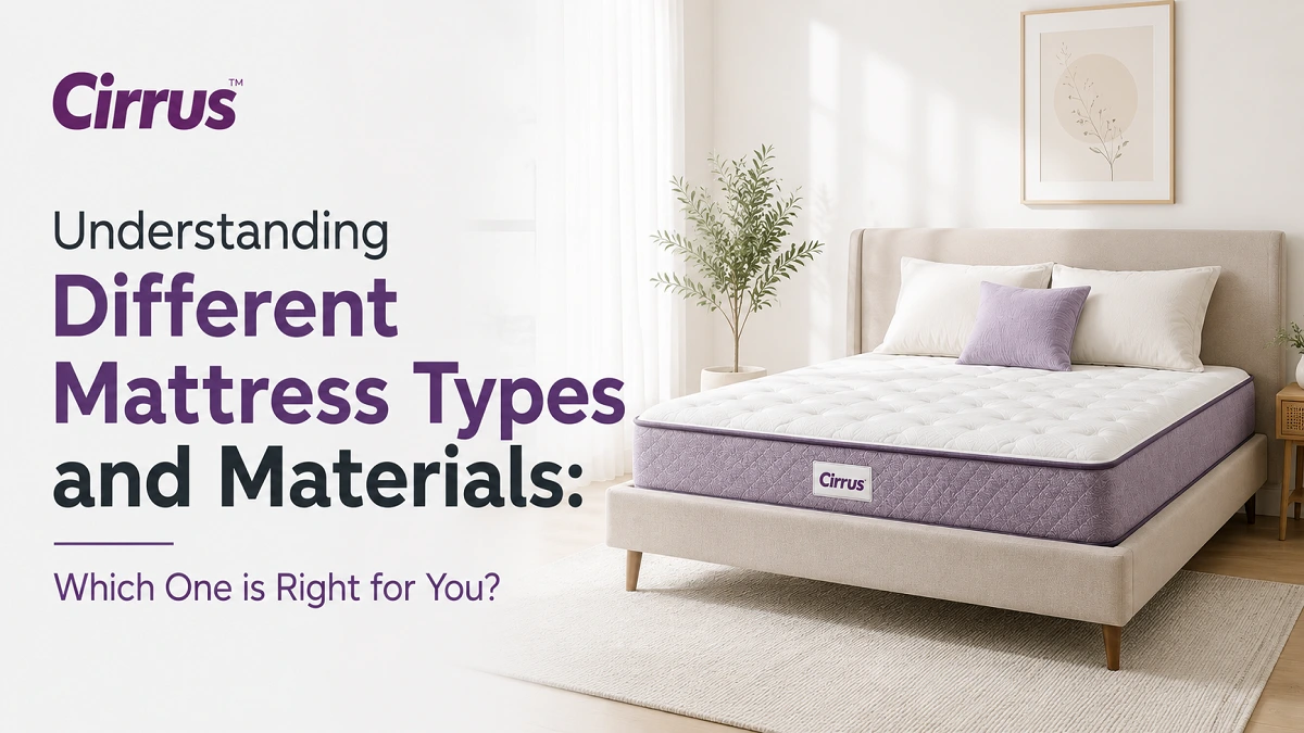 Understanding Mattress Types and Materials: Which One is Right for You?